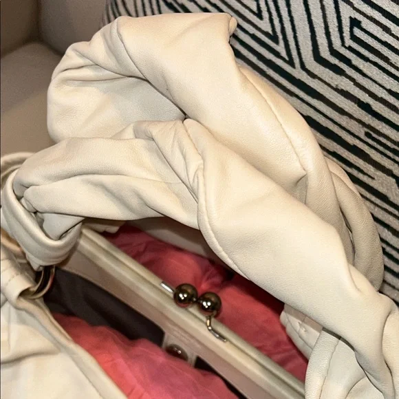 Coach White Leather Bag NWT - Picture 4 of 15